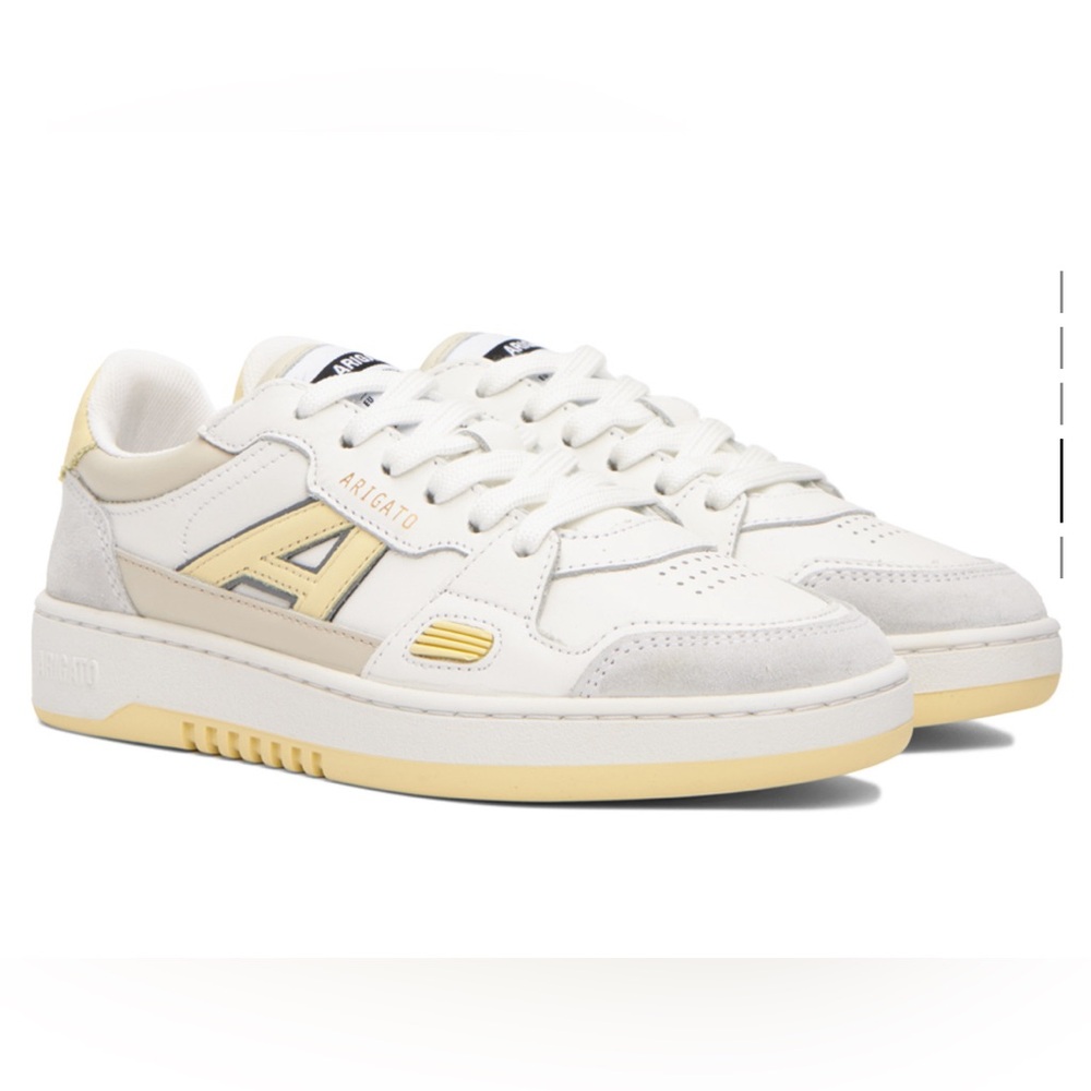 Axel Arigato A-Dice Lo Sneaker White/Yellow